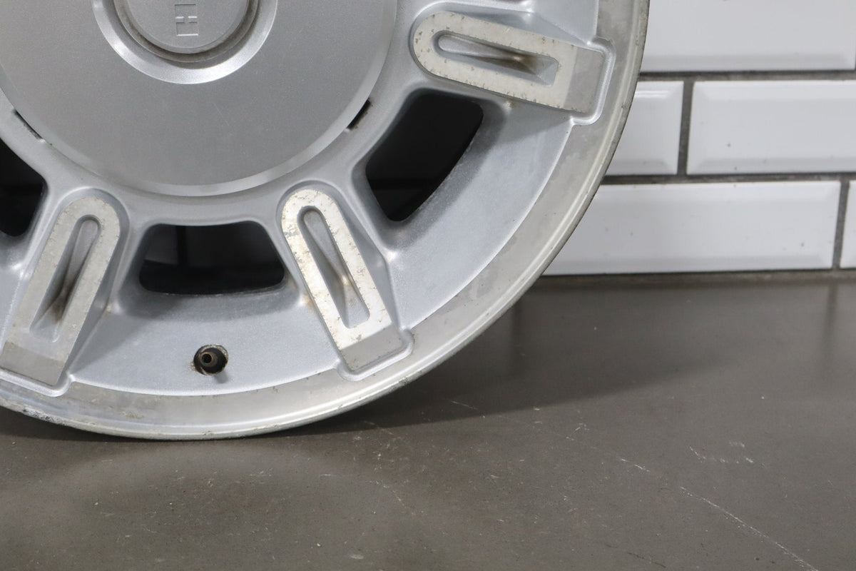 2003-2007 Hummer H2 17x8.5 OEM Wheel- Single Silver