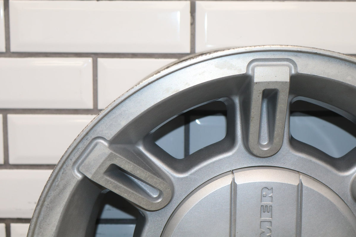2003-2007 Hummer H2 17x8.5 OEM Wheel- Single Silver