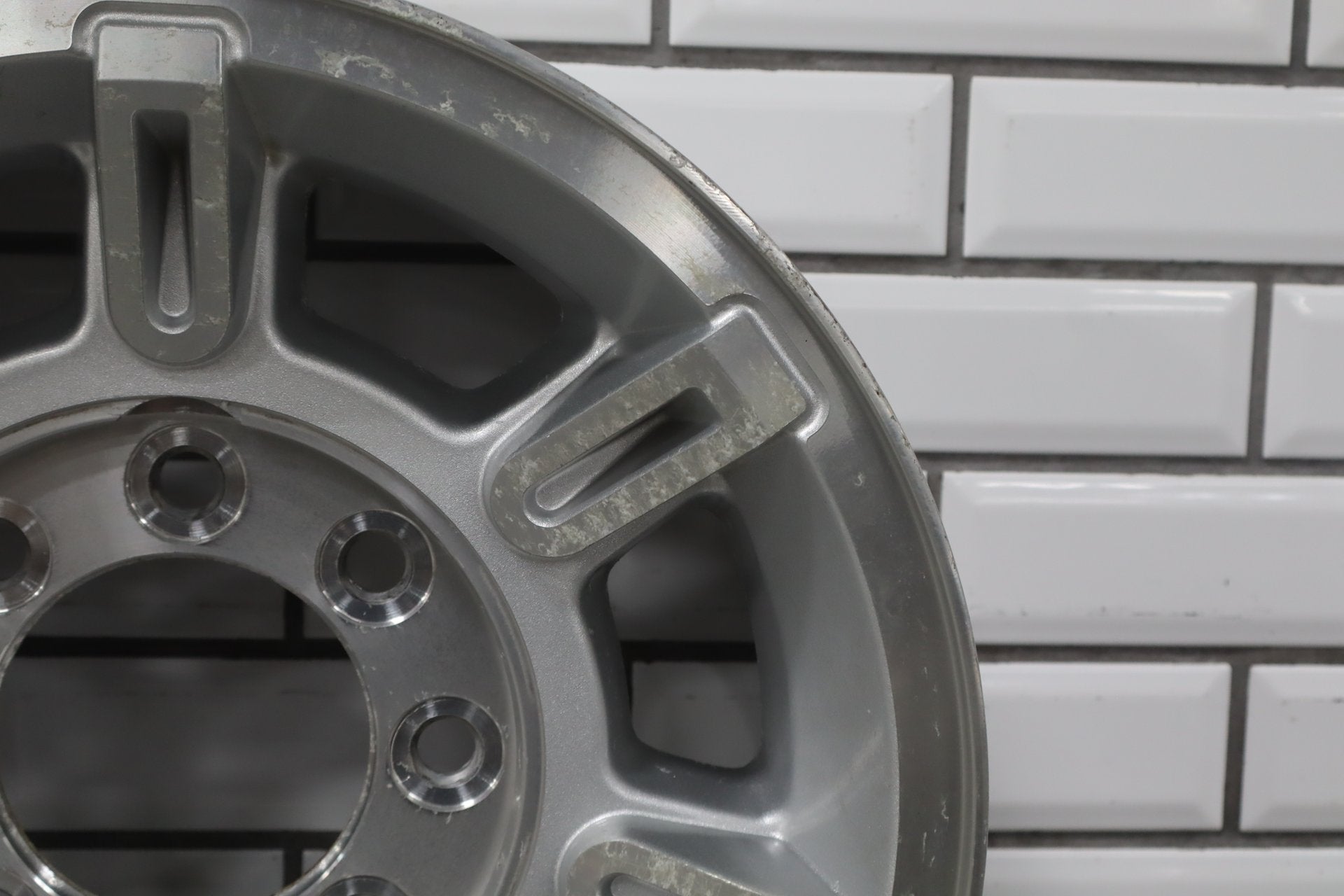 2003-2007 Hummer H2 17x8.5 OEM Wheel- Single Silver