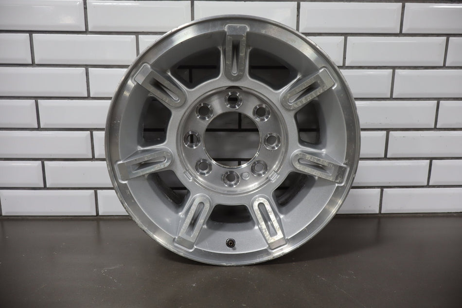 2003-2007 Hummer H2 17x8.5 OEM Wheel- Single Silver