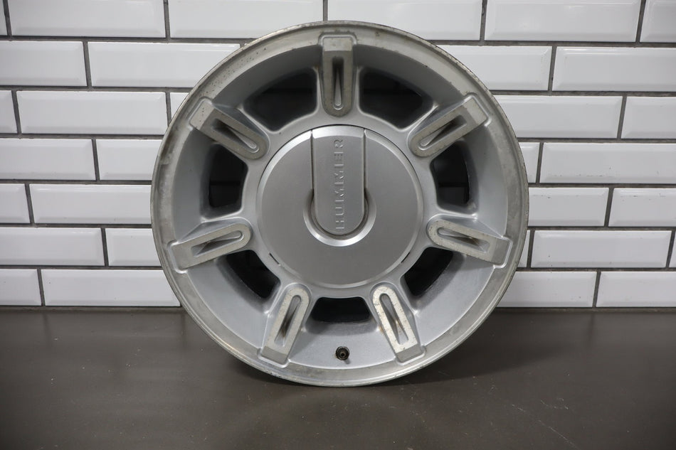 2003-2007 Hummer H2 17x8.5 OEM Wheel- Single Silver