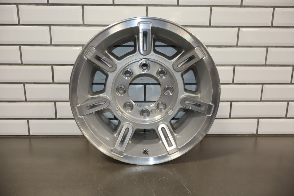 2003-2007 Hummer H2 17x8.5 OEM Wheel- Single Silver