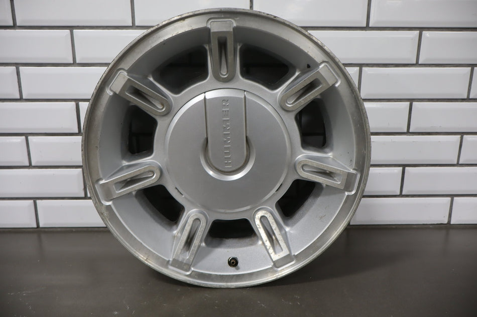 2003-2007 Hummer H2 17x8.5 OEM Wheel- Single Silver