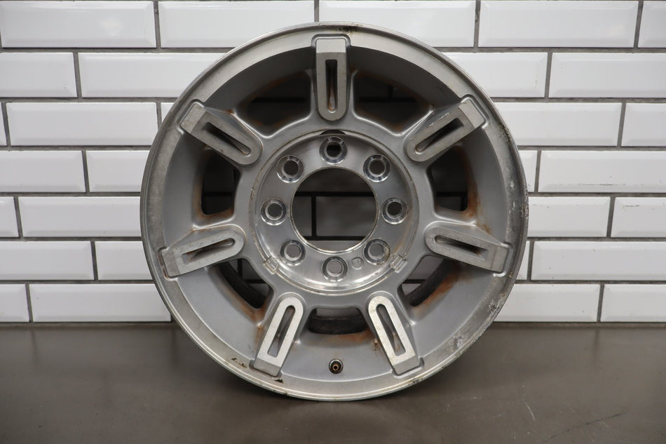 2003-2007 Hummer H2 17x8.5 OEM Wheel - Single Silver