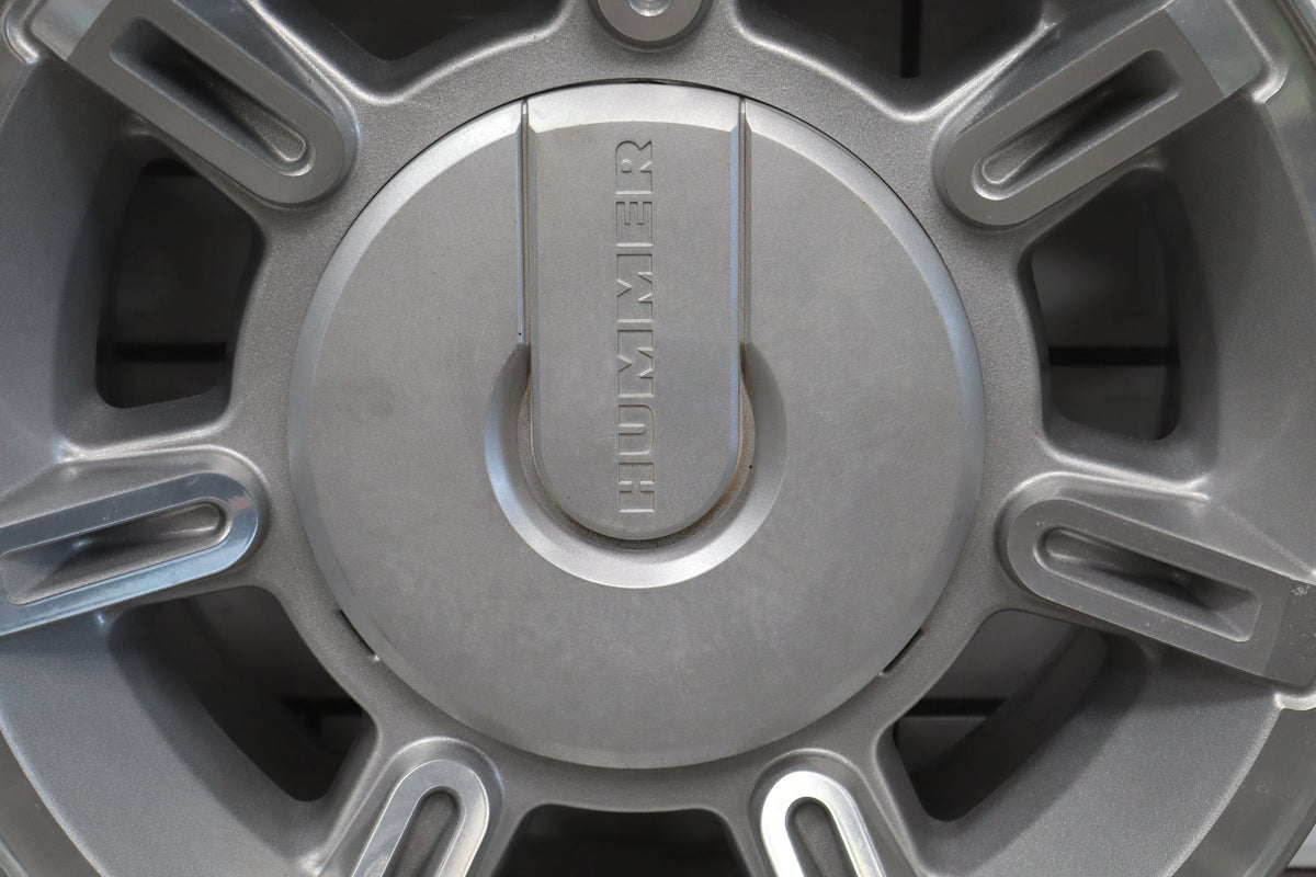 2003-2007 Hummer H2 17x8.5 OEM Wheel- Single Silver