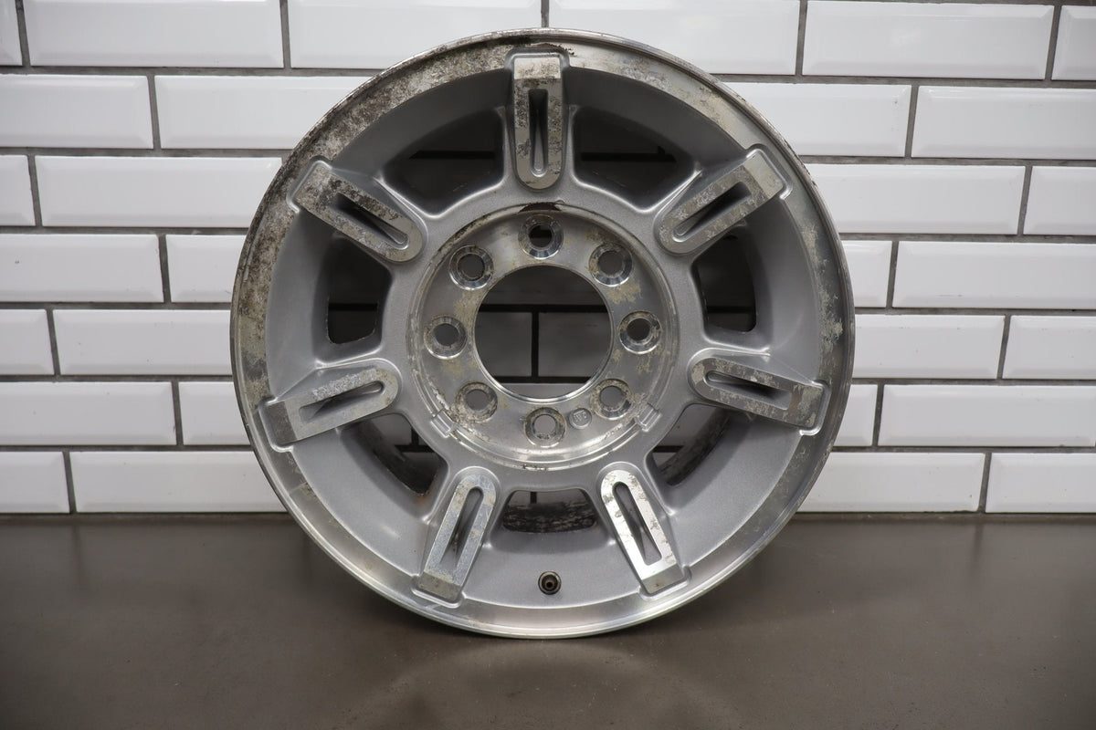 2003-2007 Hummer H2 17x8.5 OEM Wheel - Single Silver