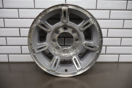 2003-2007 Hummer H2 17x8.5 OEM Wheel - Single Silver