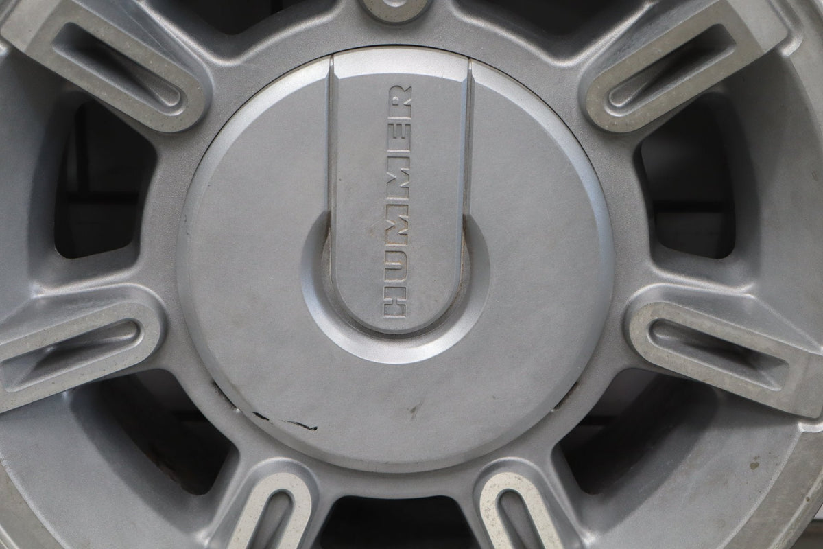 2003-2007 Hummer H2 17x8.5 OEM Wheel- Single Silver