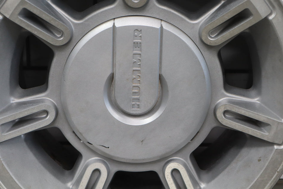 2003-2007 Hummer H2 17x8.5 OEM Wheel- Single Silver