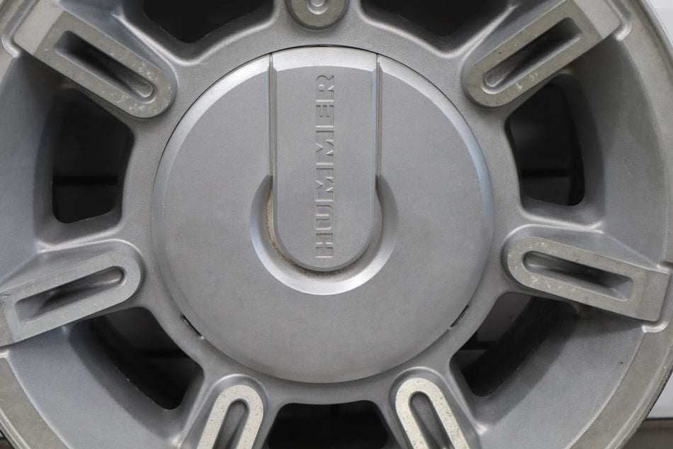 2003-2007 Hummer H2 17x8.5 OEM Wheel- Single Silver