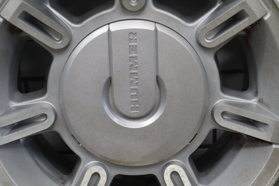 2003-2007 Hummer H2 17x8.5 OEM Wheel- Single Silver