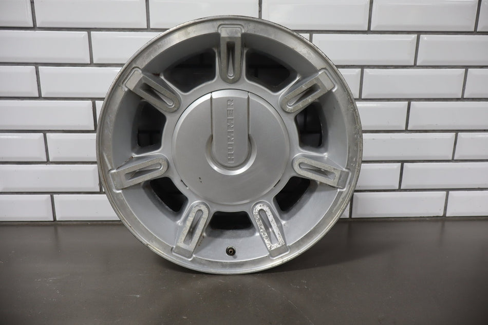 2003-2007 Hummer H2 17x8.5 OEM Wheel- Single Silver