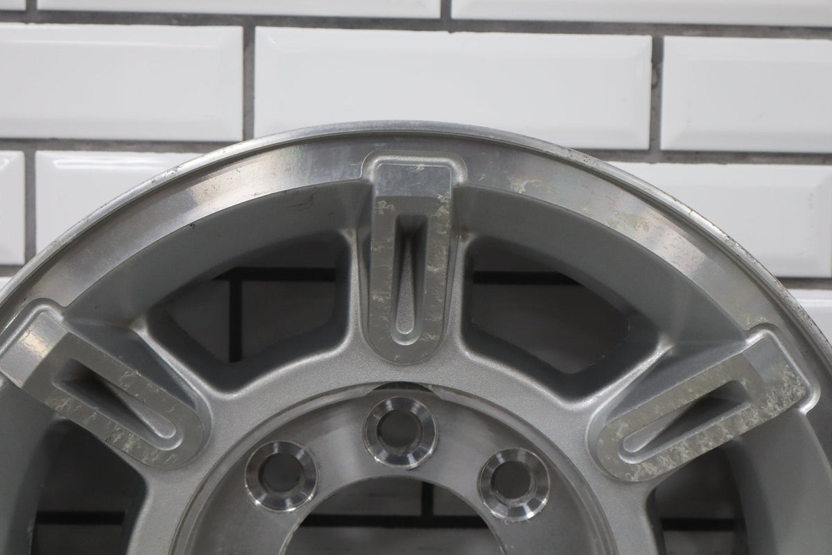 2003-2007 Hummer H2 17x8.5 OEM Wheel- Single Silver