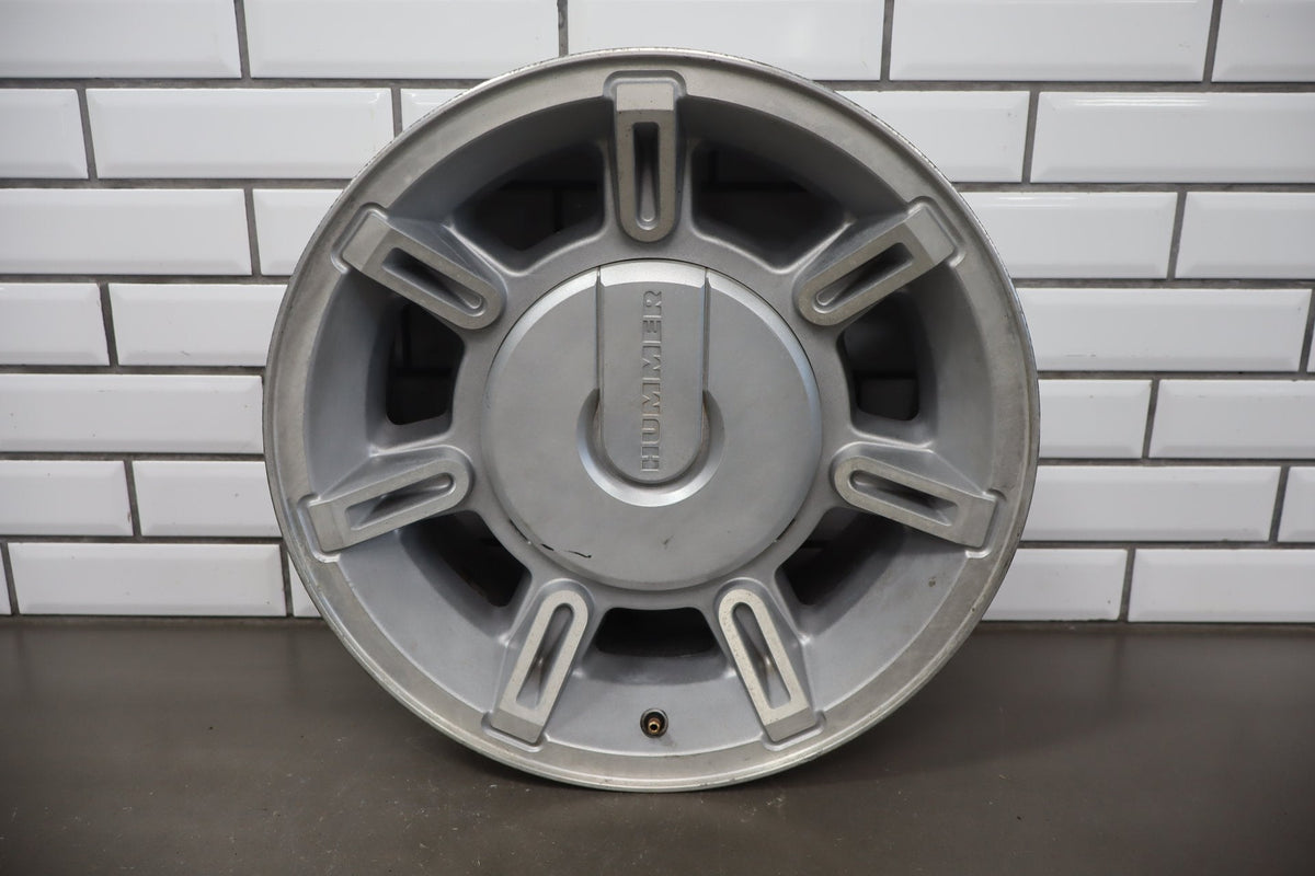 2003-2007 Hummer H2 17x8.5 OEM Wheel- Single Silver