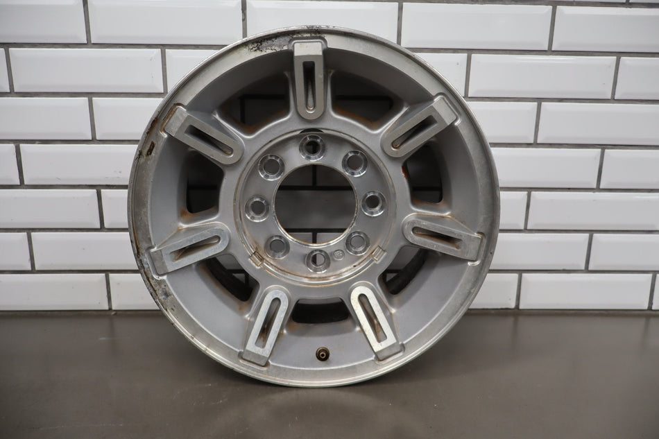 2003-2007 Hummer H2 17x8.5 OEM Wheel - Single Silver