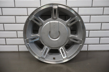 2003-2007 Hummer H2 17x8.5 OEM Wheel- Single Silver