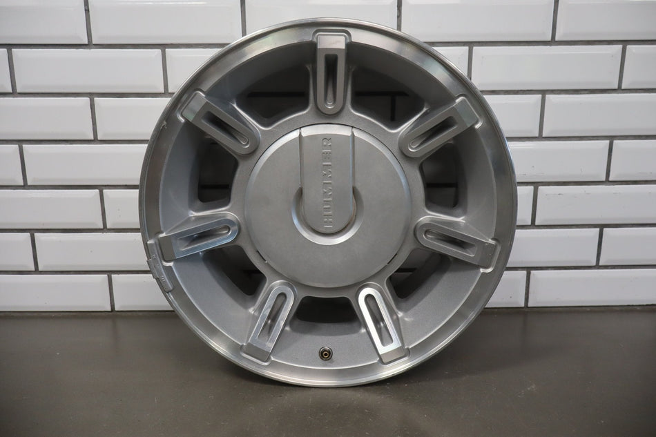 2003-2007 Hummer H2 17x8.5 OEM Wheel- Single Silver