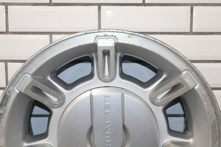 2003-2007 Hummer H2 17x8.5 OEM Wheel- Single Silver