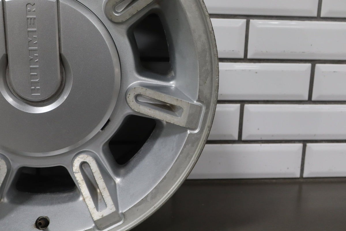 2003-2007 Hummer H2 17x8.5 OEM Wheel- Single Silver