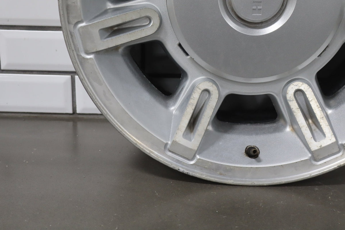 2003-2007 Hummer H2 17x8.5 OEM Wheel- Single Silver
