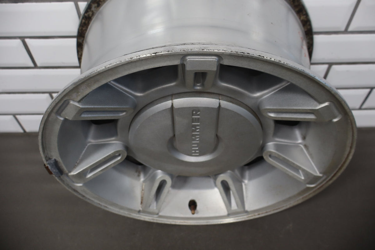 2003-2007 Hummer H2 17x8.5 OEM Wheel- Single Silver