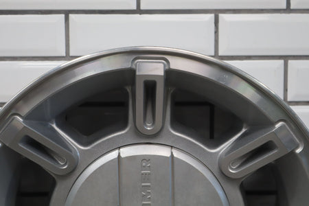 2003-2007 Hummer H2 17x8.5 OEM Wheel- Single Silver