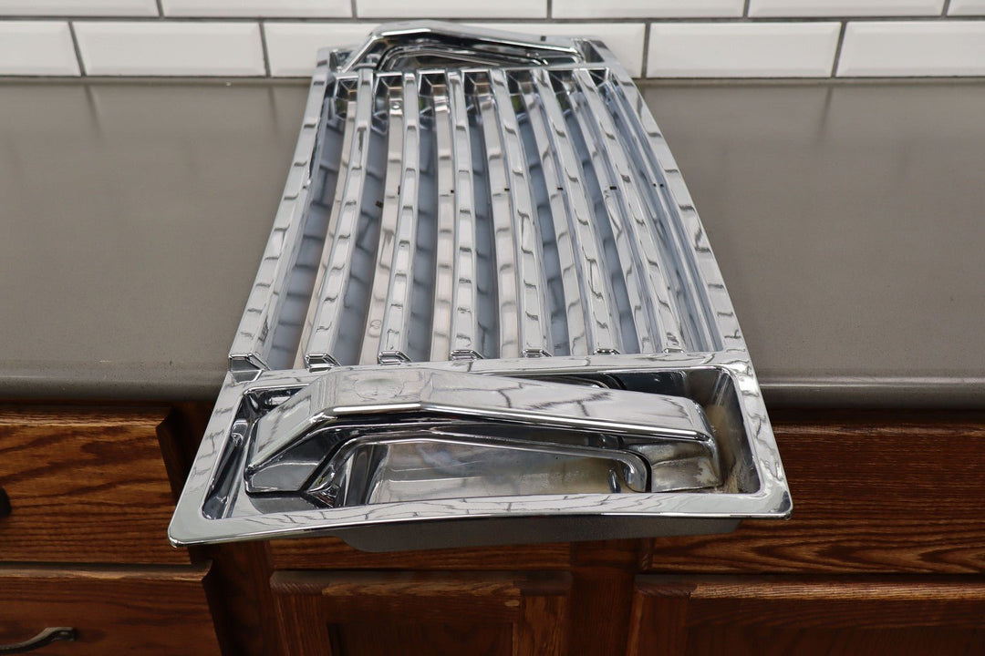 2003 - 2007 Hummer H2 Aftermarket Upper Chrome Hood Grille