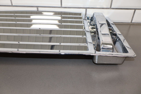 2003 - 2007 Hummer H2 Aftermarket Upper Chrome Hood Grille