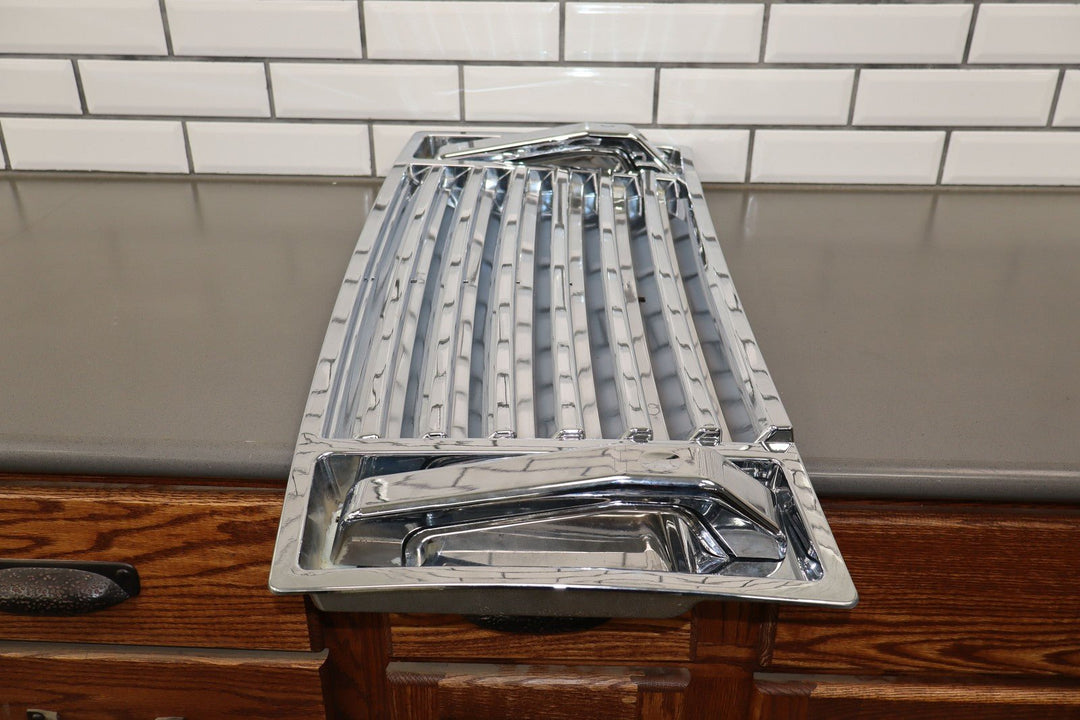 2003 - 2007 Hummer H2 Aftermarket Upper Chrome Hood Grille