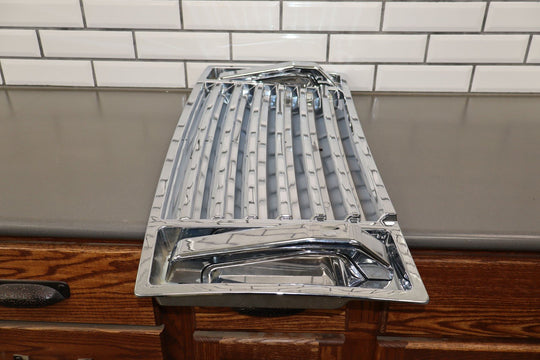 2003 - 2007 Hummer H2 Aftermarket Upper Chrome Hood Grille