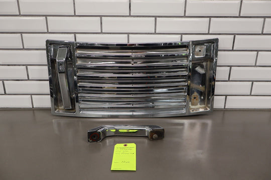 2003 - 2007 Hummer H2 Aftermarket Upper Chrome Hood Grille