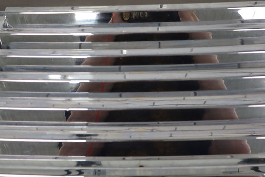 2003 - 2007 Hummer H2 Aftermarket Wellstar Upper Chrome Hood Grille (Weathered)