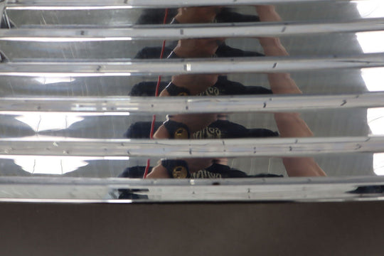 2003 - 2007 Hummer H2 Aftermarket Wellstar Upper Chrome Hood Grille (Weathered)