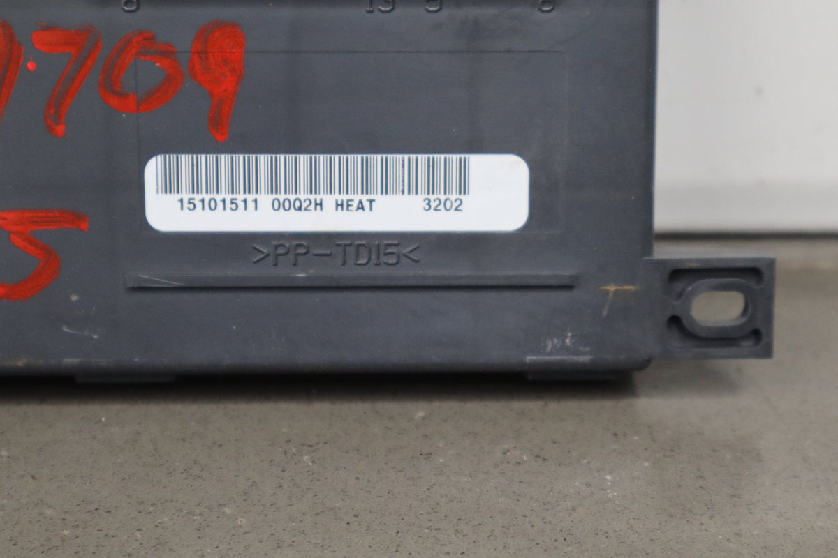 2003-2007 Hummer H2 Driver Seat Memory Module 15835069
