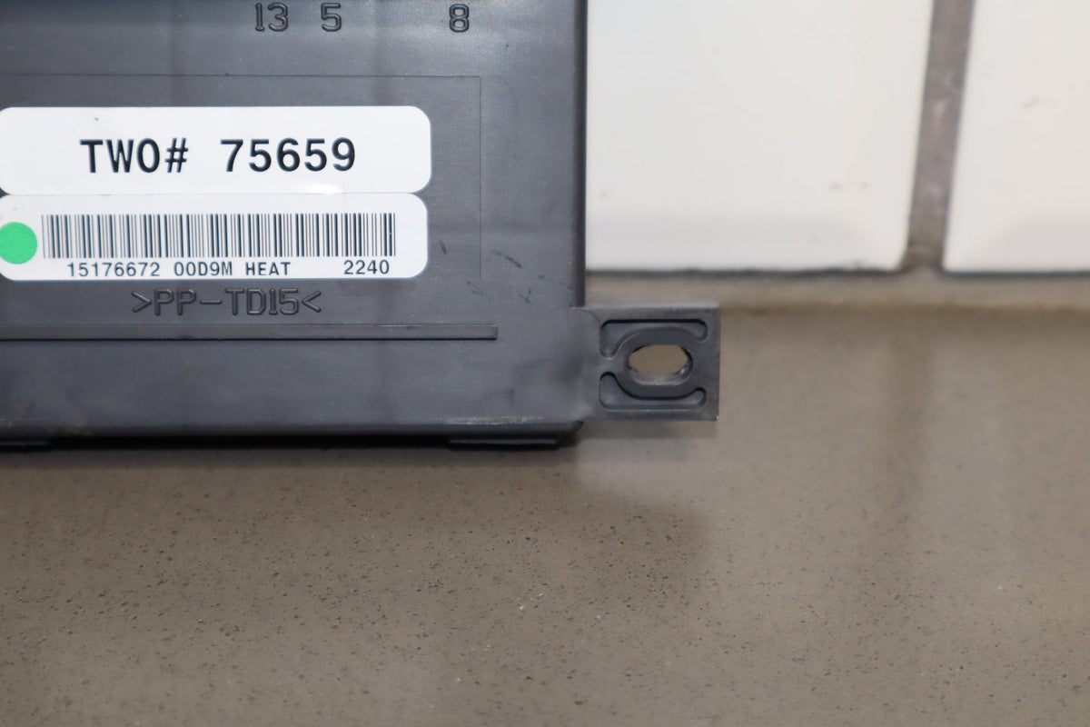 2003-2007 Hummer H2 Driver Seat Memory Module 15835069