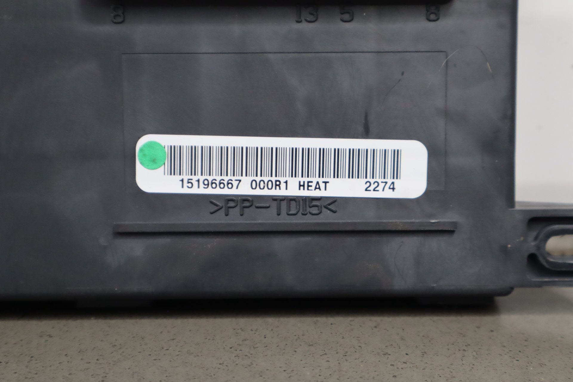 2003-2007 Hummer H2 Driver Seat Memory Module 15835069