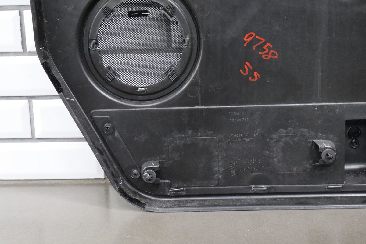 2003-2007 Hummer H2 - Left Front Door Trim Panel Black 482 15846876