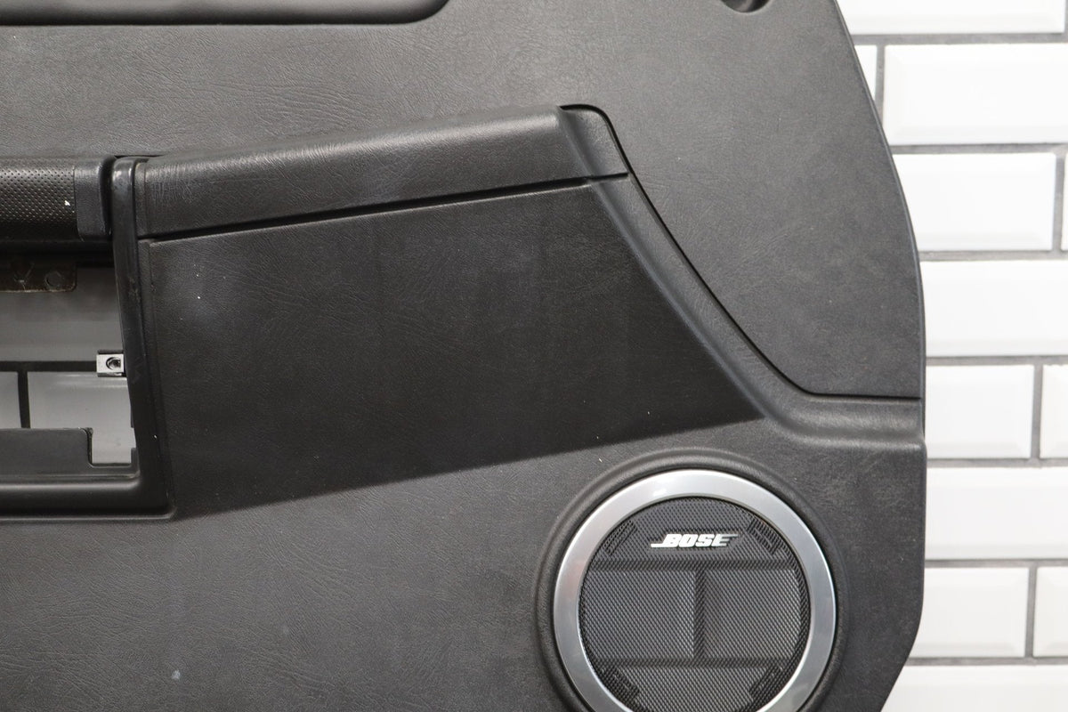2003-2007 Hummer H2 - Left Front Door Trim Panel Ebony 48 15846876