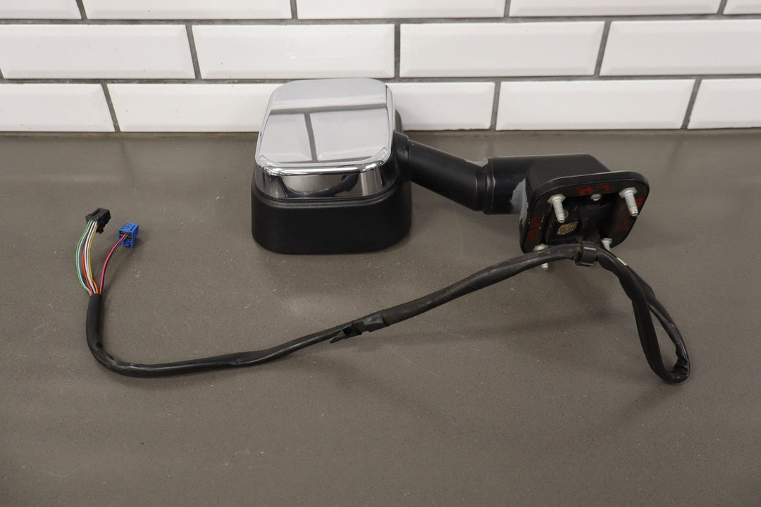 2003 - 2007 Hummer H2 Left LH Power Door Mirror (Black/Chrome Cap) OPT R13