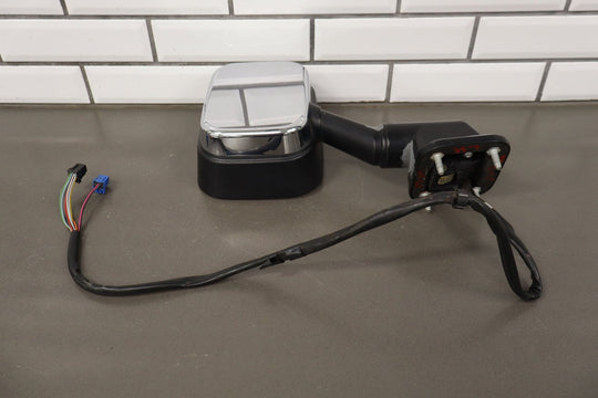 2003 - 2007 Hummer H2 Left LH Power Door Mirror (Black/Chrome Cap) OPT R13