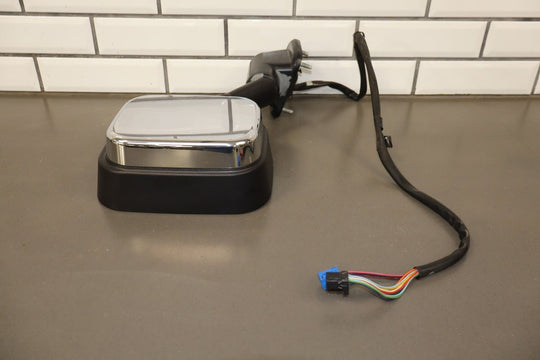 2003 - 2007 Hummer H2 Left LH Power Door Mirror (Black/Chrome Cap) OPT R13