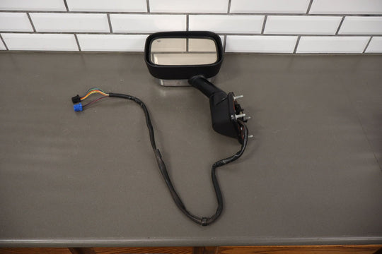 2003 - 2007 Hummer H2 Left LH Power Door Mirror (Black/Chrome Cap) OPT R13