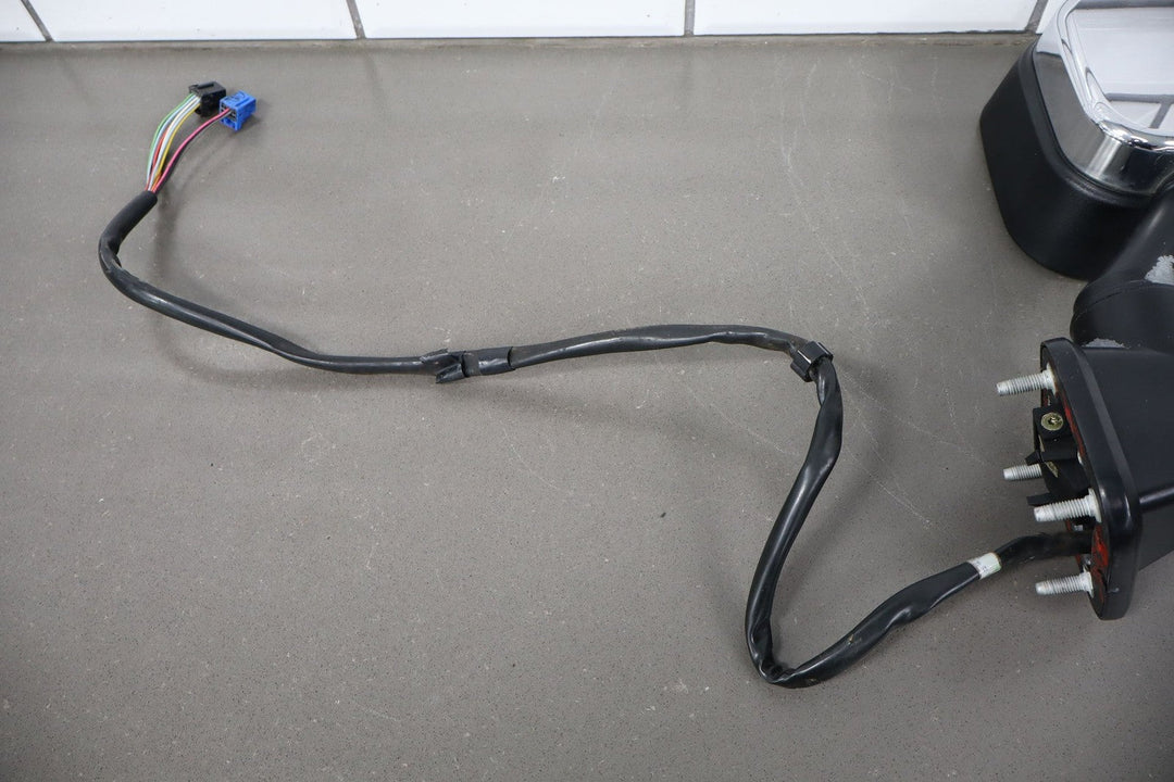 2003 - 2007 Hummer H2 Left LH Power Door Mirror (Black/Chrome Cap) OPT R13
