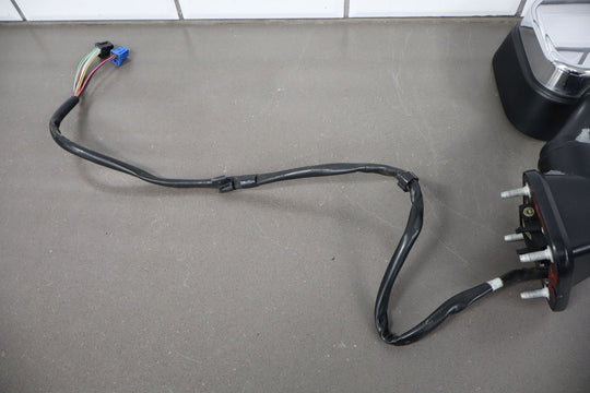 2003 - 2007 Hummer H2 Left LH Power Door Mirror (Black/Chrome Cap) OPT R13