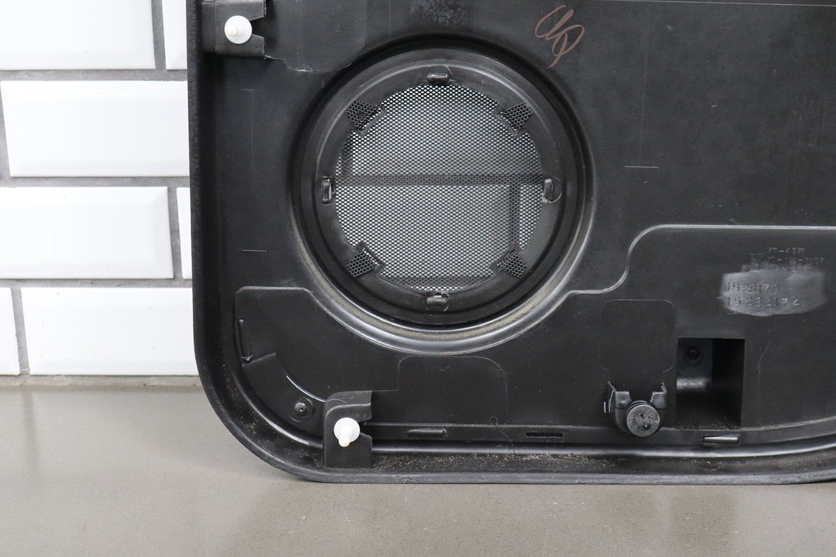 2003-2007 Hummer H2 Left Rear Door Panel Black 482