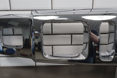 2003-2007 Hummer H2 Main Chrome Radiator Grille 15777617 - Chips, Bubbling