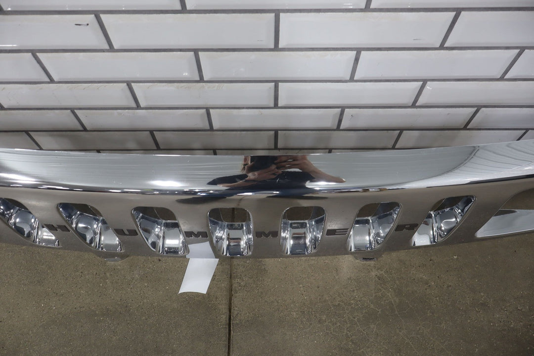 2003 - 2007 Hummer H2 OEM Upper Headlight Bumper Chrome Grille *1 Broken Tab*