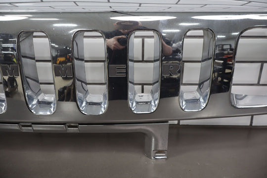 2003 - 2007 Hummer H2 OEM Upper Headlight Bumper Chrome Grille