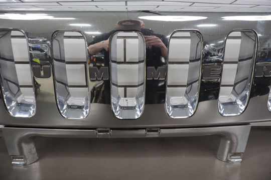 2003 - 2007 Hummer H2 OEM Upper Headlight Bumper Chrome Grille