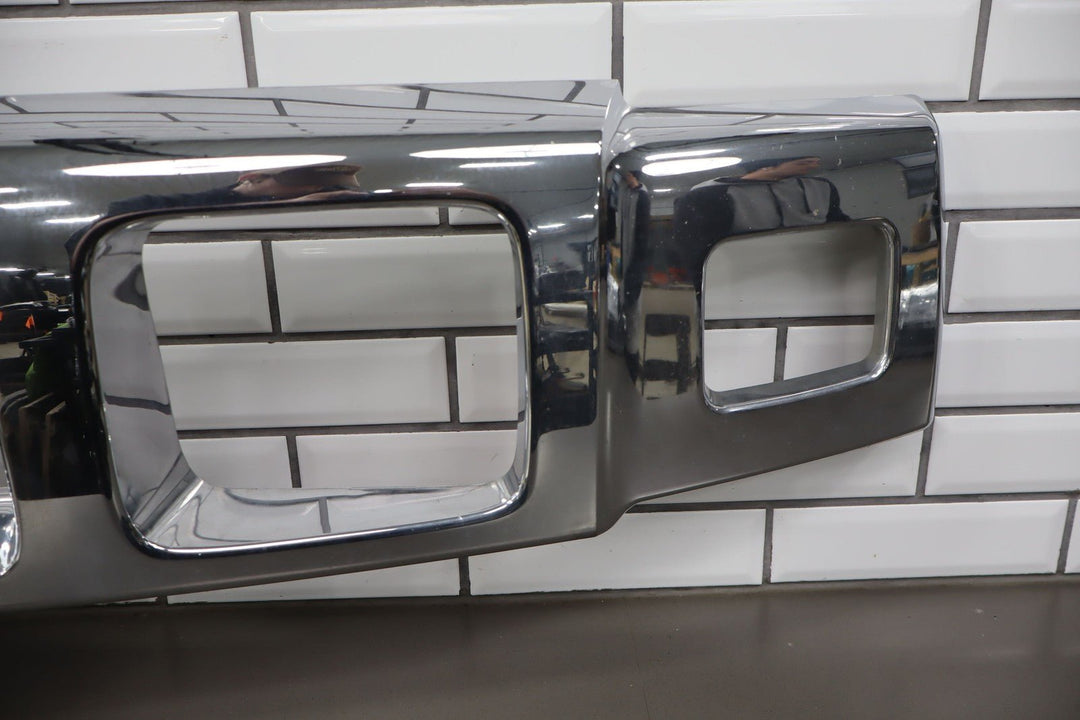 2003 - 2007 Hummer H2 OEM Upper Headlight Bumper Chrome Grille